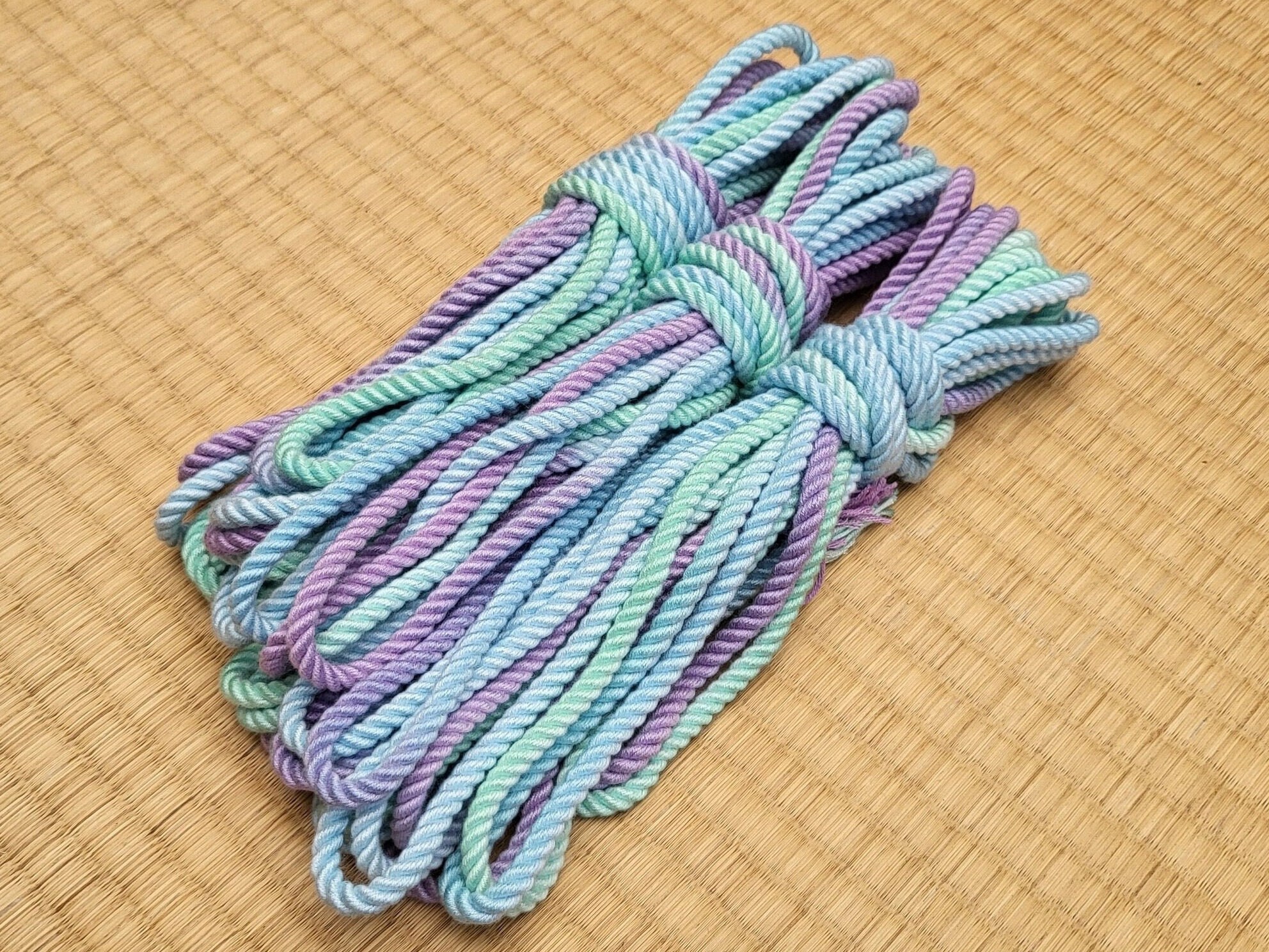 Shibari Rope. Bamboo ‘mermaids’ 8 Meter (26ft) Vegan-friendly Handmade ...