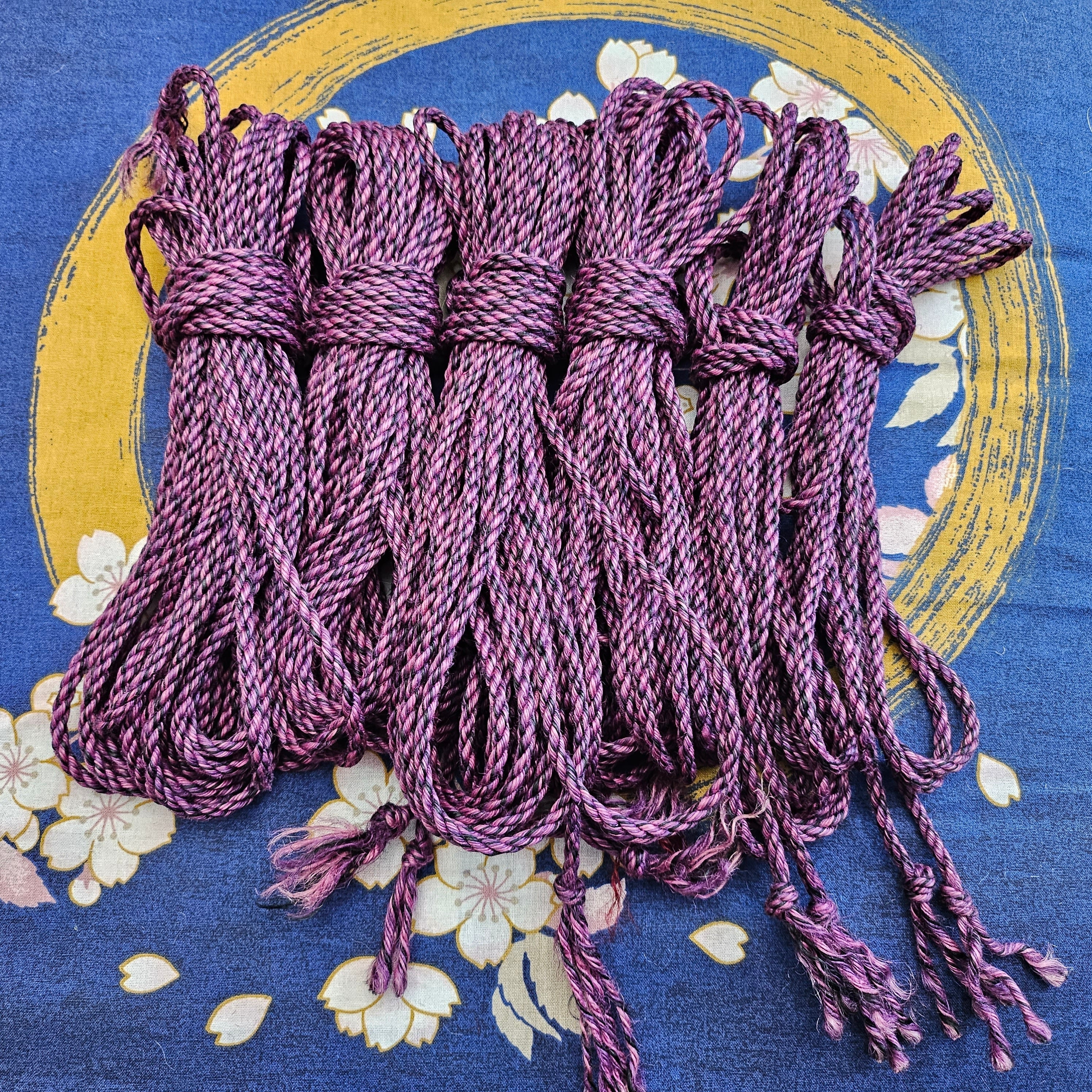 Black Japanese Silk - MFP - Shibari Rope Kit