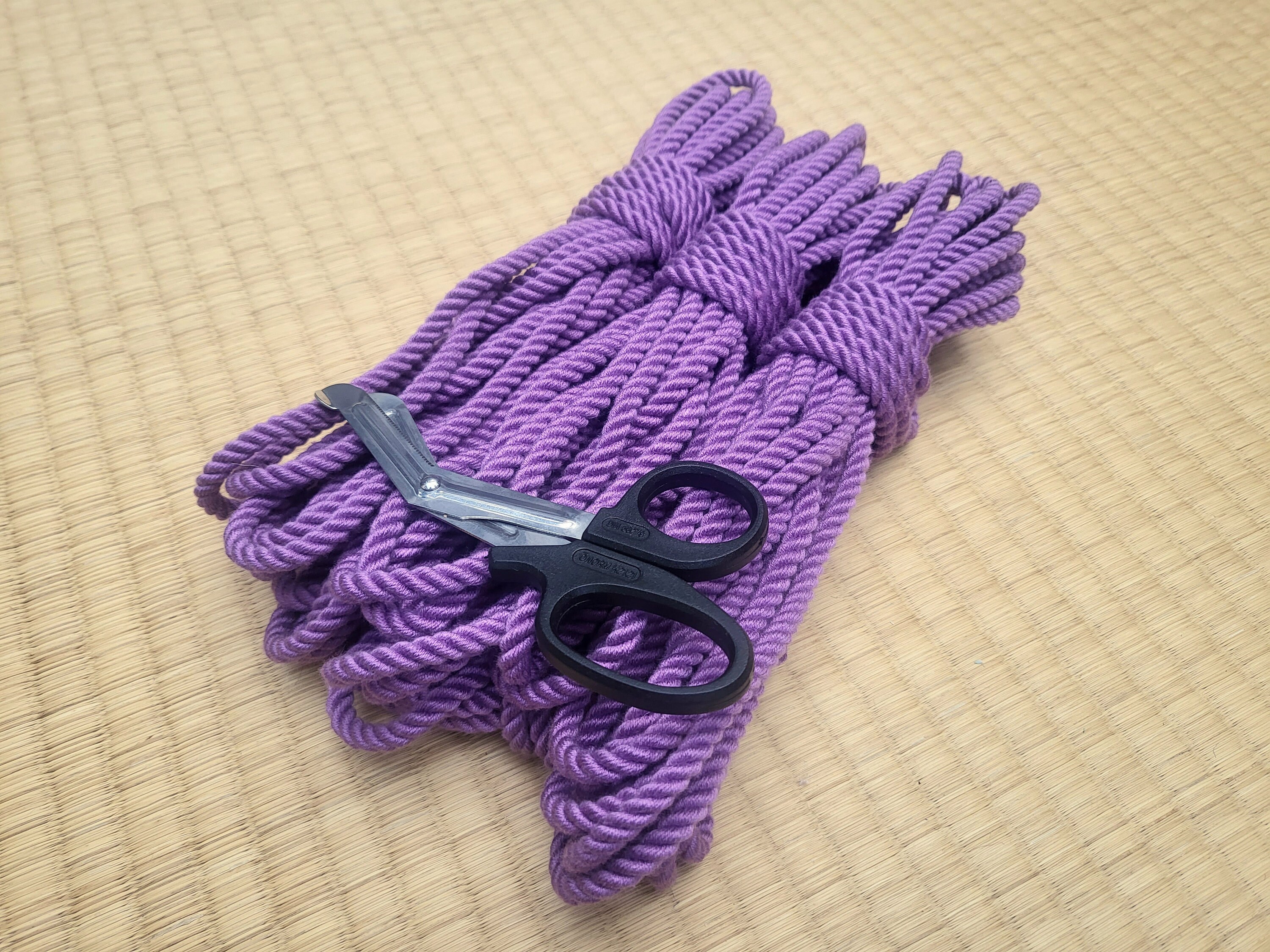 Shibari Rope. Bamboo ‘lavender’. 8 Meter (26ft) Vegan-friendly Handmade ...