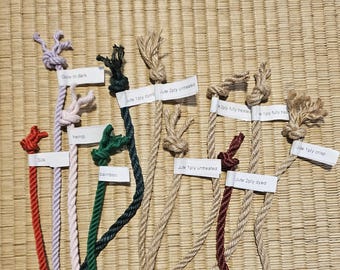 Sample Pack Of Shibari Ropes