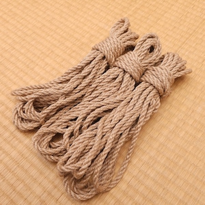 Shibari Rope. Hybrid Jute Rope - Free shears on orders over 3 ropes.