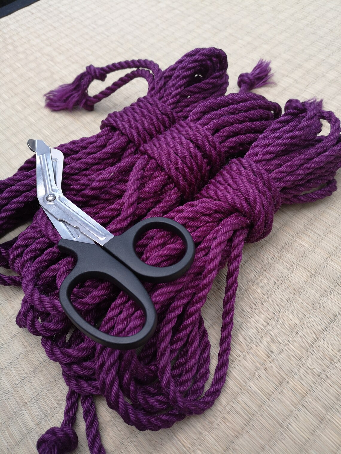 Violet Jute Rope Rope Kit. BDSM Shibari. Vegan Friendly Etsy UK