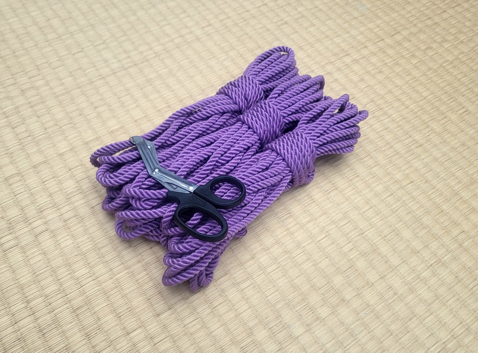 Lavander Rope Shibari Rope. Bamboo ‘lavender’. 8 Meter (26ft) Vegan-friendly Handmade ...