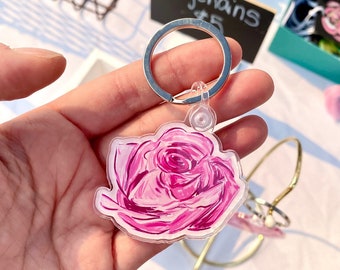 Rose Keychain