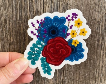 Fall Floral Bouquet Sticker