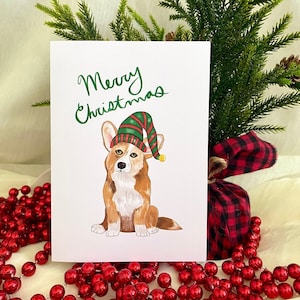 Christmas Card: Merry Christmas Corgi