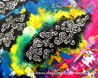 Original Painting: "Kaleidoscope" (Abstract Art)