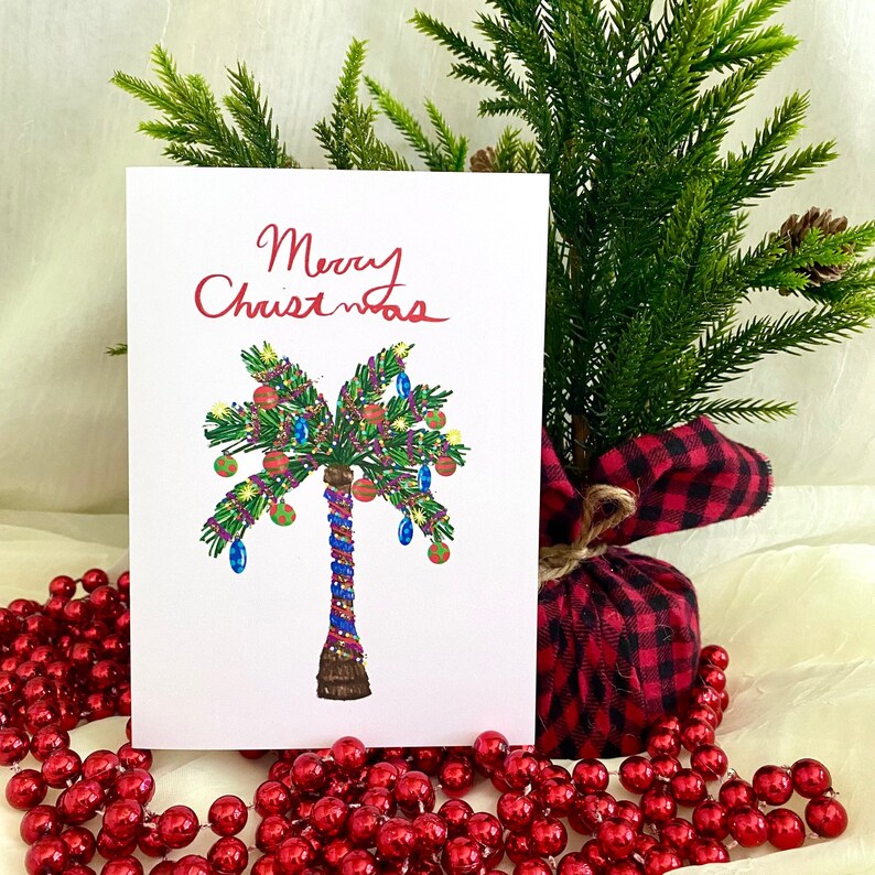 Cartão de Natal: Natal Tropical imagem 2