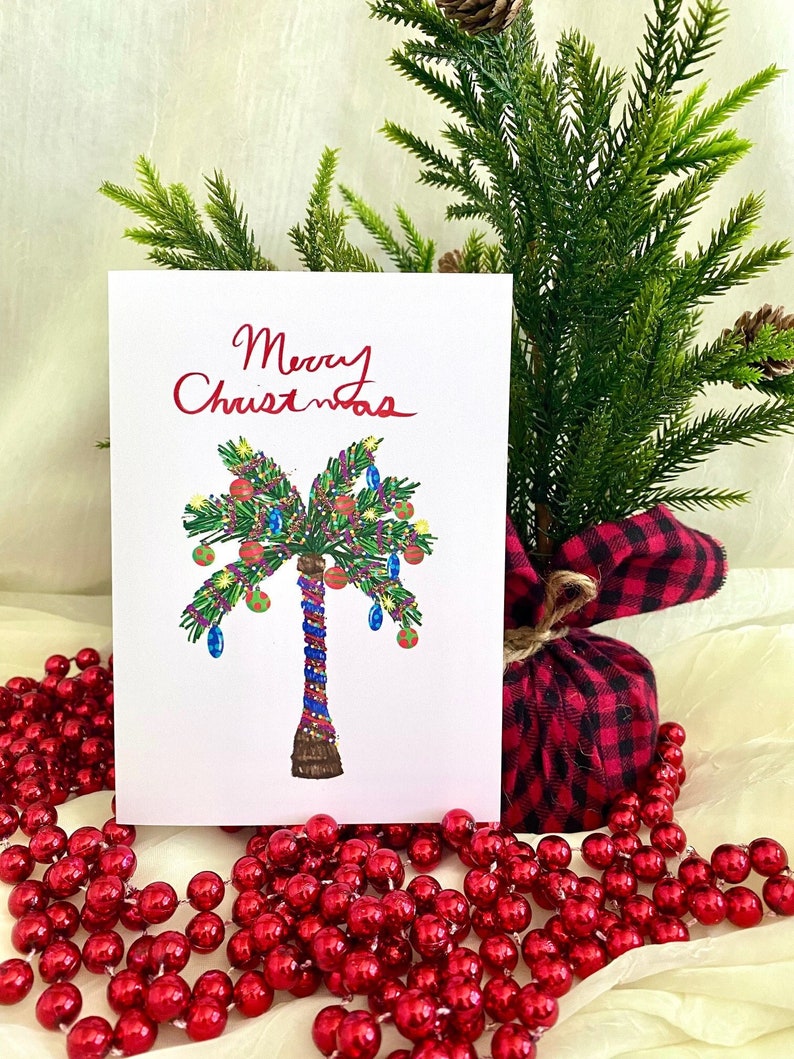 Cartão de Natal: Natal Tropical imagem 1