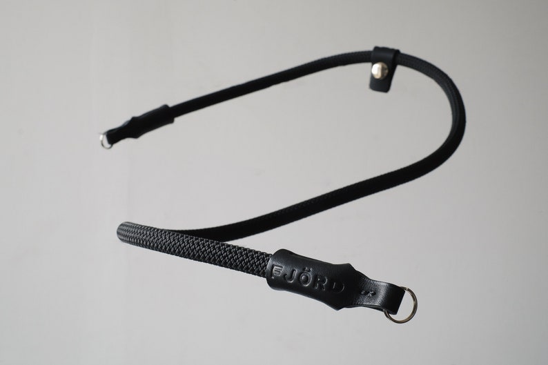 Climbing Rope Camera Graphite / Camera Strap From Climbing Etsy
