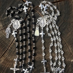 Matching Bride And Groom Catholic Rosaries ~Wedding Gift ~ Catholic Wedding Gift ~ Bride and Groom Gift ~ Catholic Wedding Present ~ Wedding