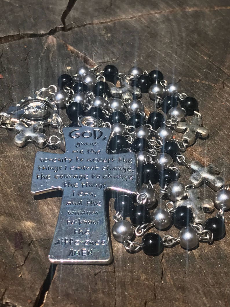 serenity prayer rosary serenity prayer catholic rosary