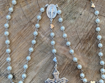 Godmother Catholic Rosary, Godmother Gift. Godmother Rosary. Godmother. Baptism gift. Catholic Rosary. Rosary Beads. Christening Gift