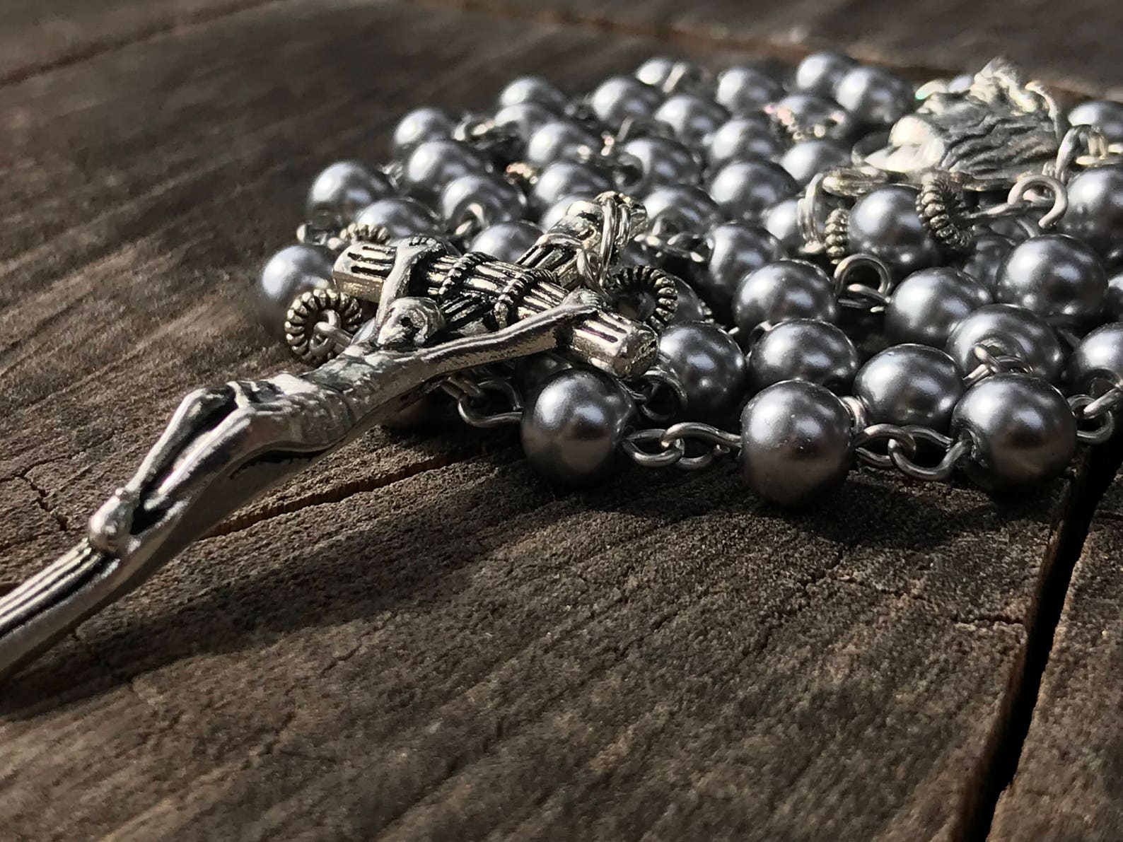 Men's Catholic Rosary Beads Manly Rosary Man Rosary - Etsy