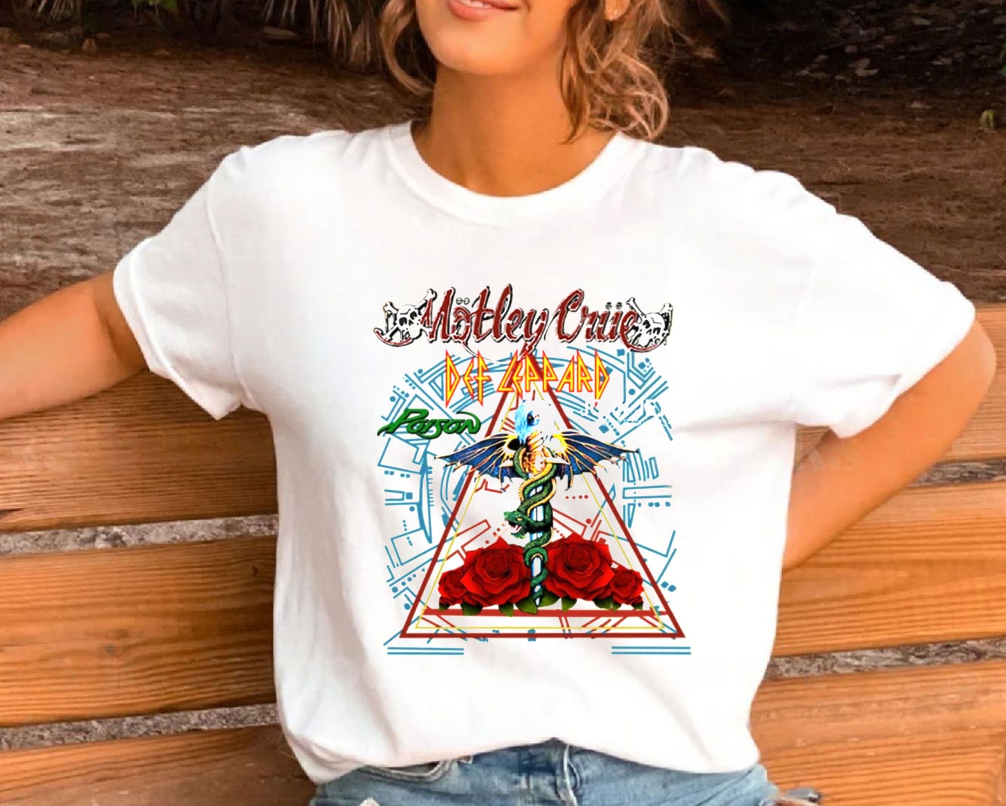 Discover Motley Crue 2022 The Stadium Tour T-Shirt