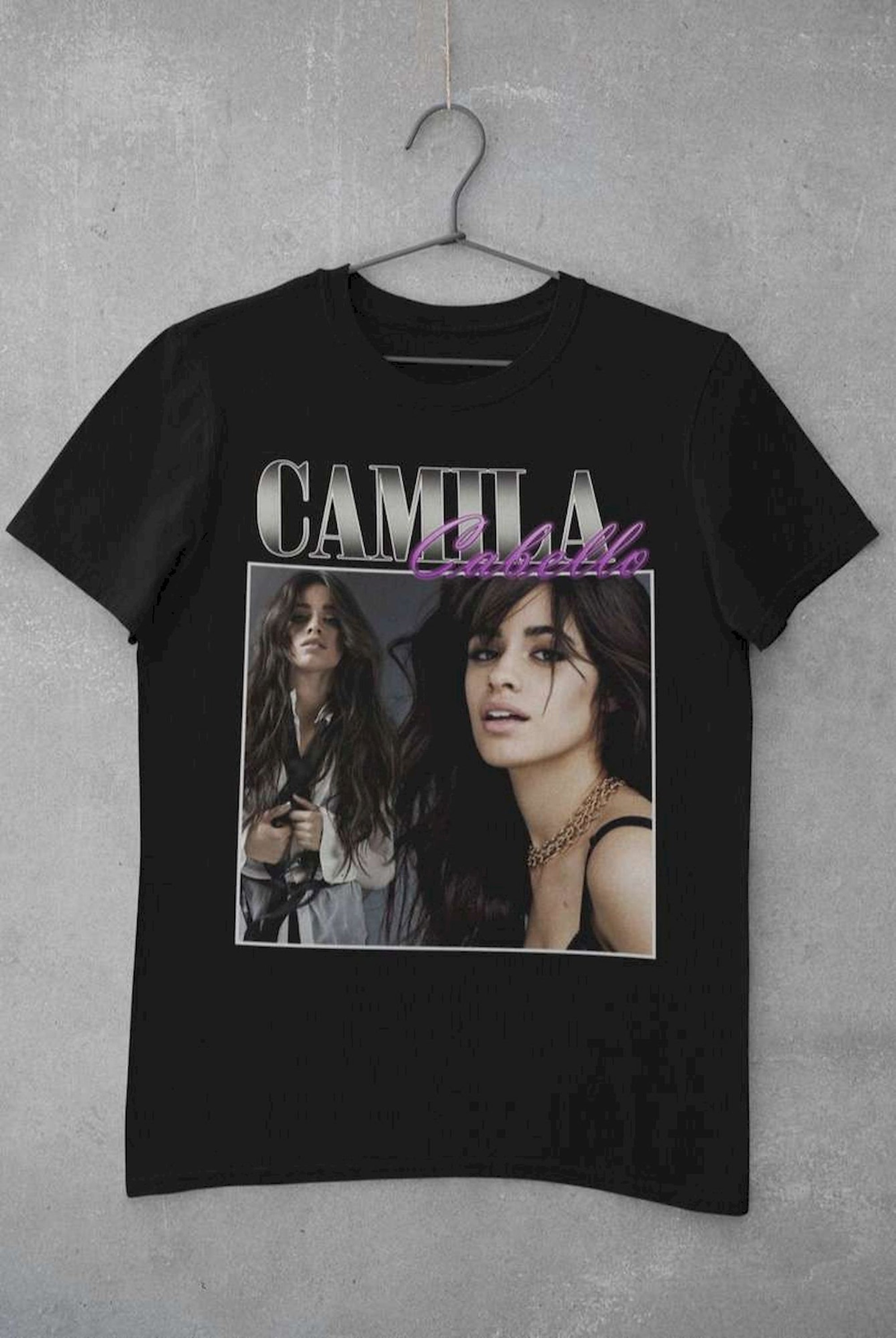 Camila Cabello Singer Vintage 90er Rap T-Shirt Camila Cabello Singer Vintage 90er Rap T-Shirt