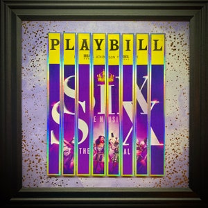 SIX Broadway Playbill Custom Fan Art