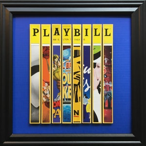 Custom Broadway Playbill Framed Art Collage Personalize It image 7