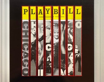 Chicago Anniversary Broadway Playbill Custom Fan Art