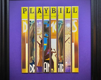 Dreamgirls - Framed Broadway Playbill Custom Artwork