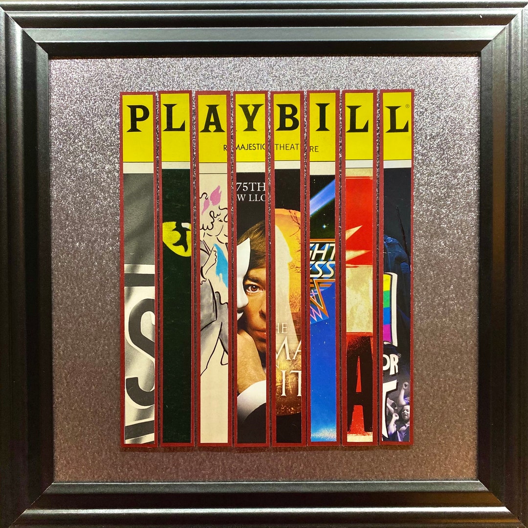 Andrew Lloyd Webber Broadway Framed Custom Playbill Art Set - Etsy