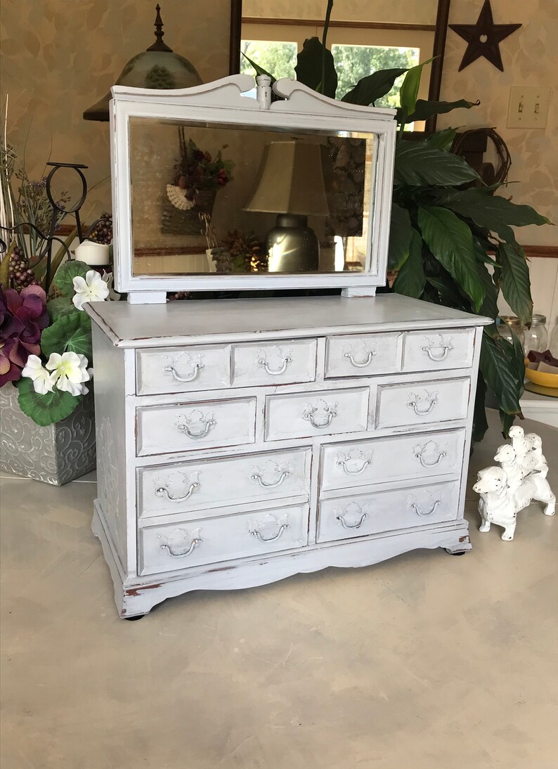 French Country Jewelry Box Shabby Chic Upcycled Vintage Jewelry