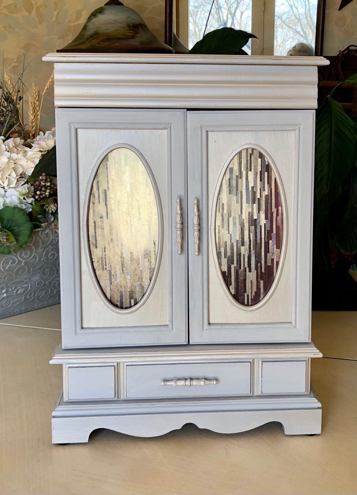 French Country Jewelry Box / Upcycled Vintage Shabby Chic - Etsy