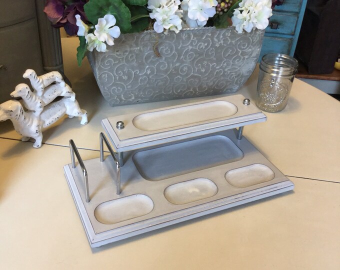 Men's Jewelry Organizer // Vintage Desk Organizer // Etsy