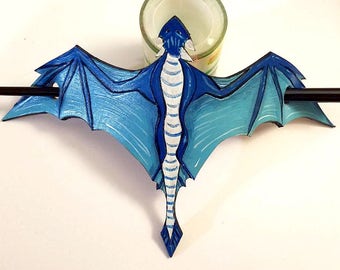 Webbed Dragon Bun Holder