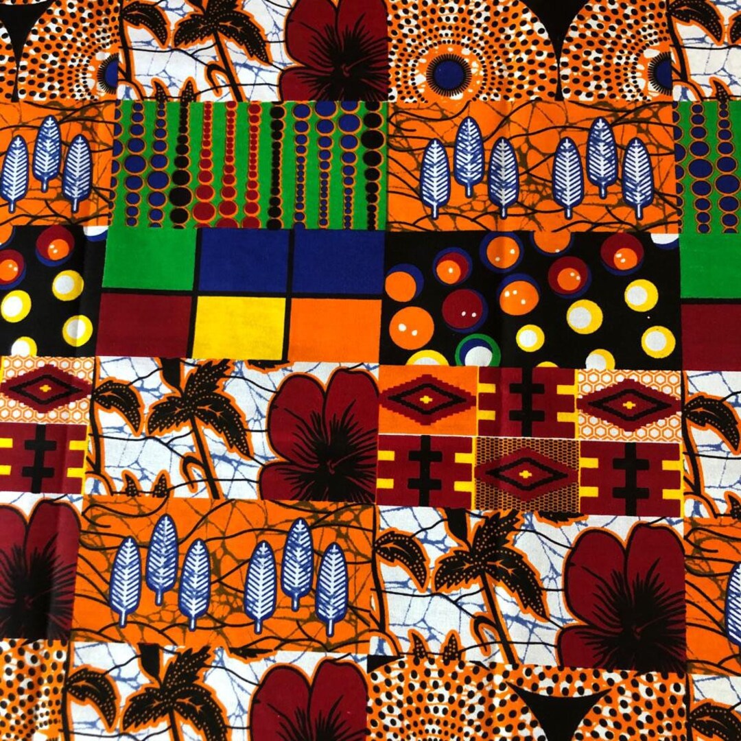 African Cotton Fabric, Ankara Print Fabric, African Print Fabric