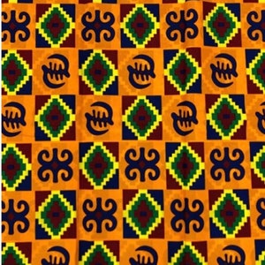 Kente print fabric, Ankara print fabric , Kente fabric, African Kente wax print,Kente cloth, Kente African print fabric,