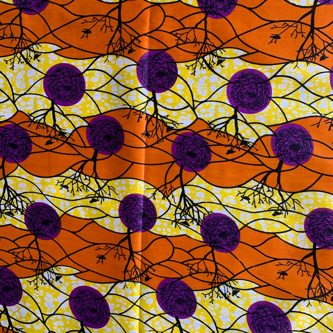 African print fabric African print material African design Etsy