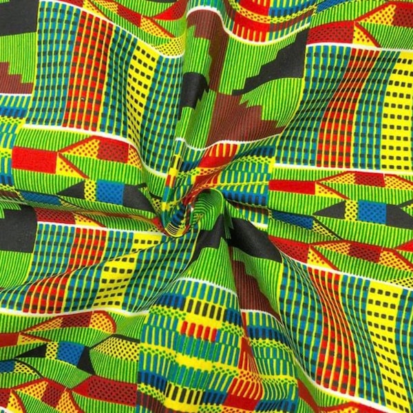 Kente Fabric Etsy