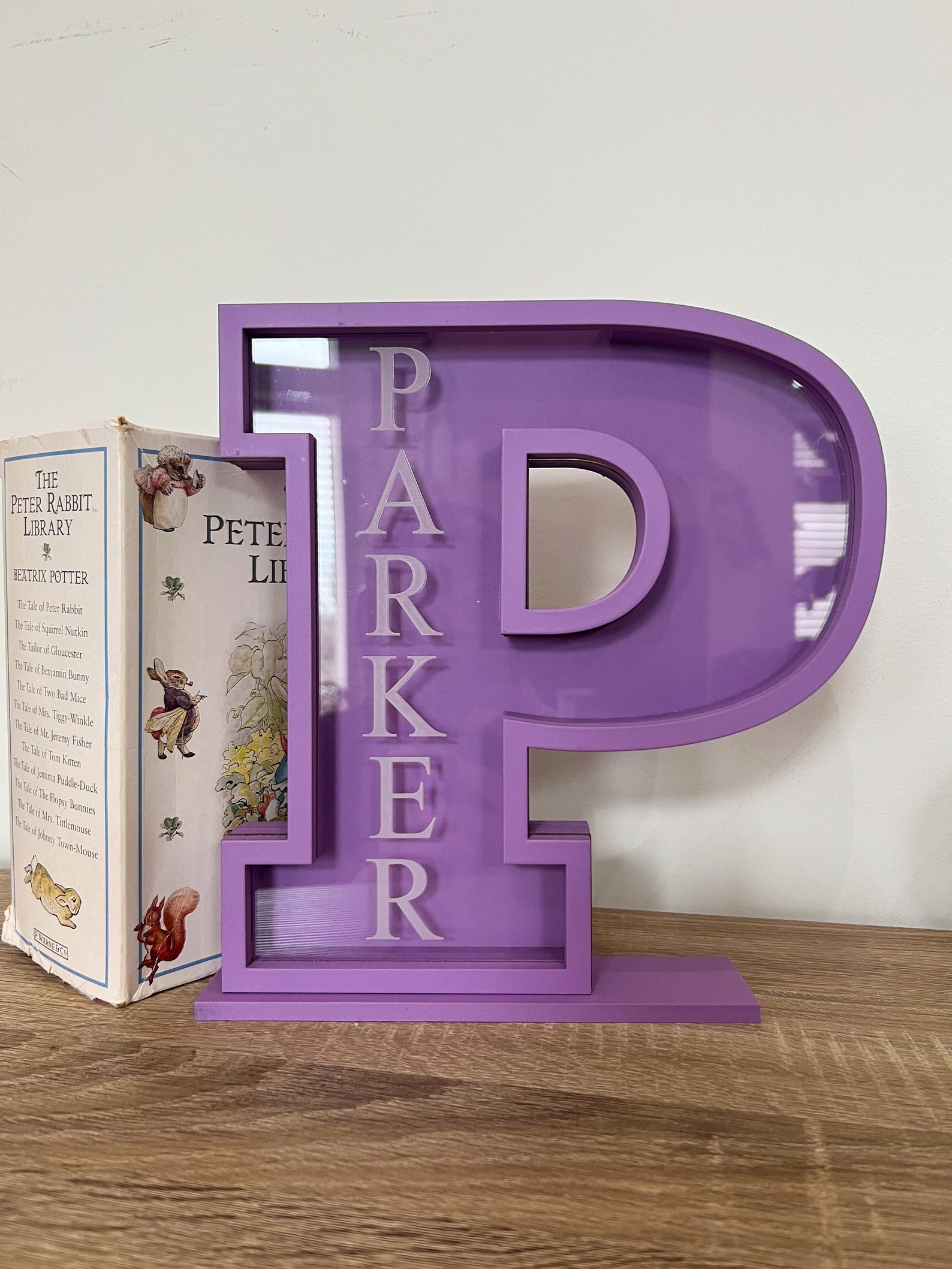 Personalized Name/ Initial Bank Piggy Bank Custom Piggy Etsy