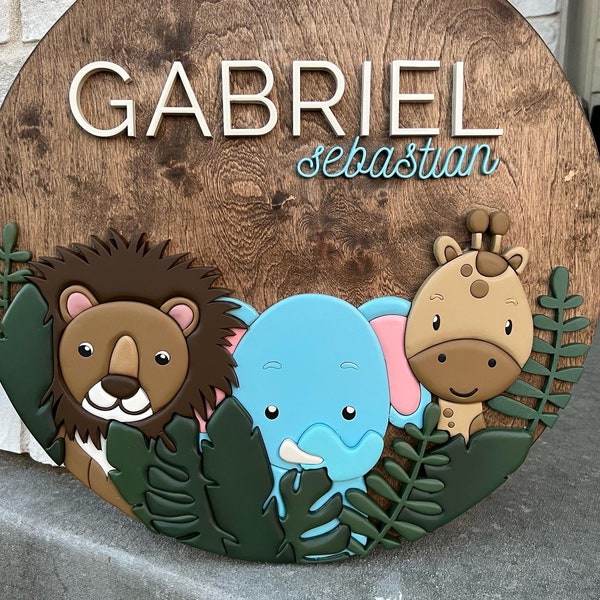 Jungle Theme Nursery Etsy