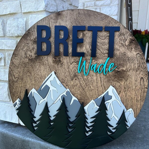 Mountain Nursery Etsy