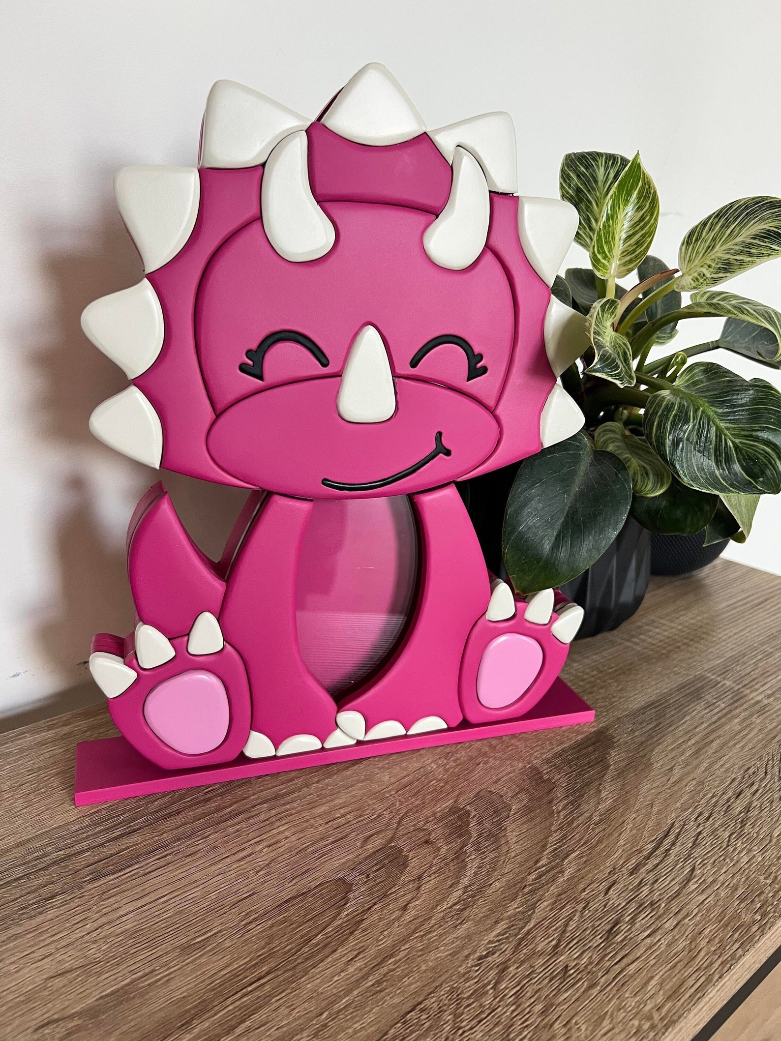 Dinosaur Piggy Bank Personalized Name Coin Bank Boys Dinosaur Etsy