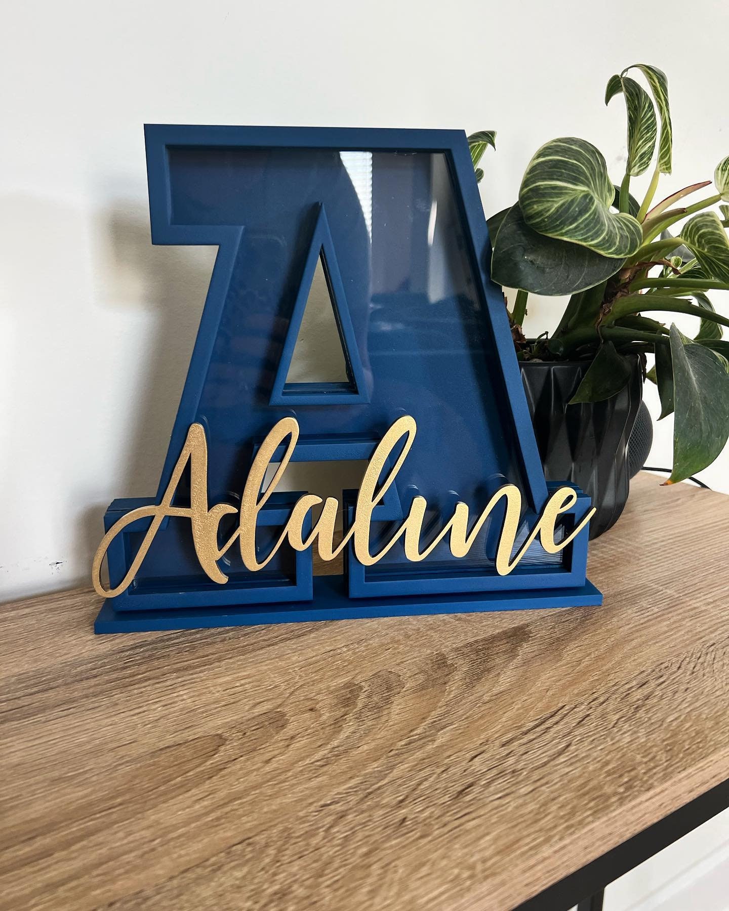 Personalized Name/ Initial Bank Piggy Bank Custom Piggy Etsy