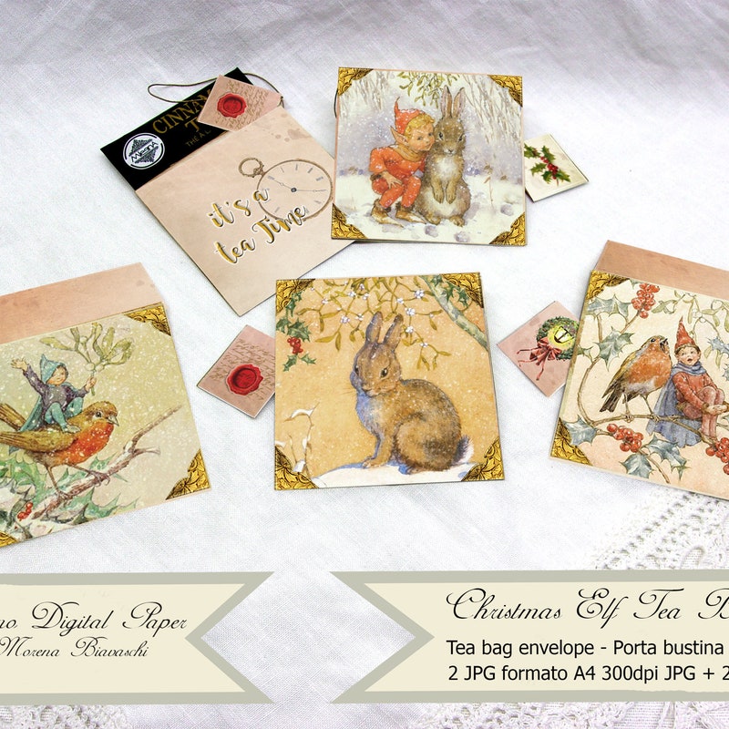 Printable Tea Bag - Etsy