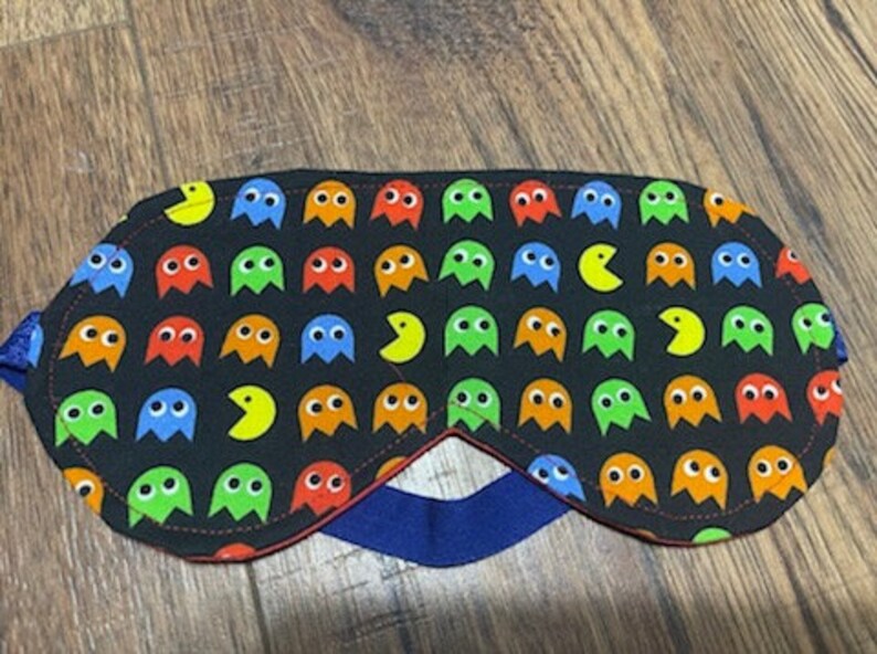 Pac Man Sleep Mask Etsy