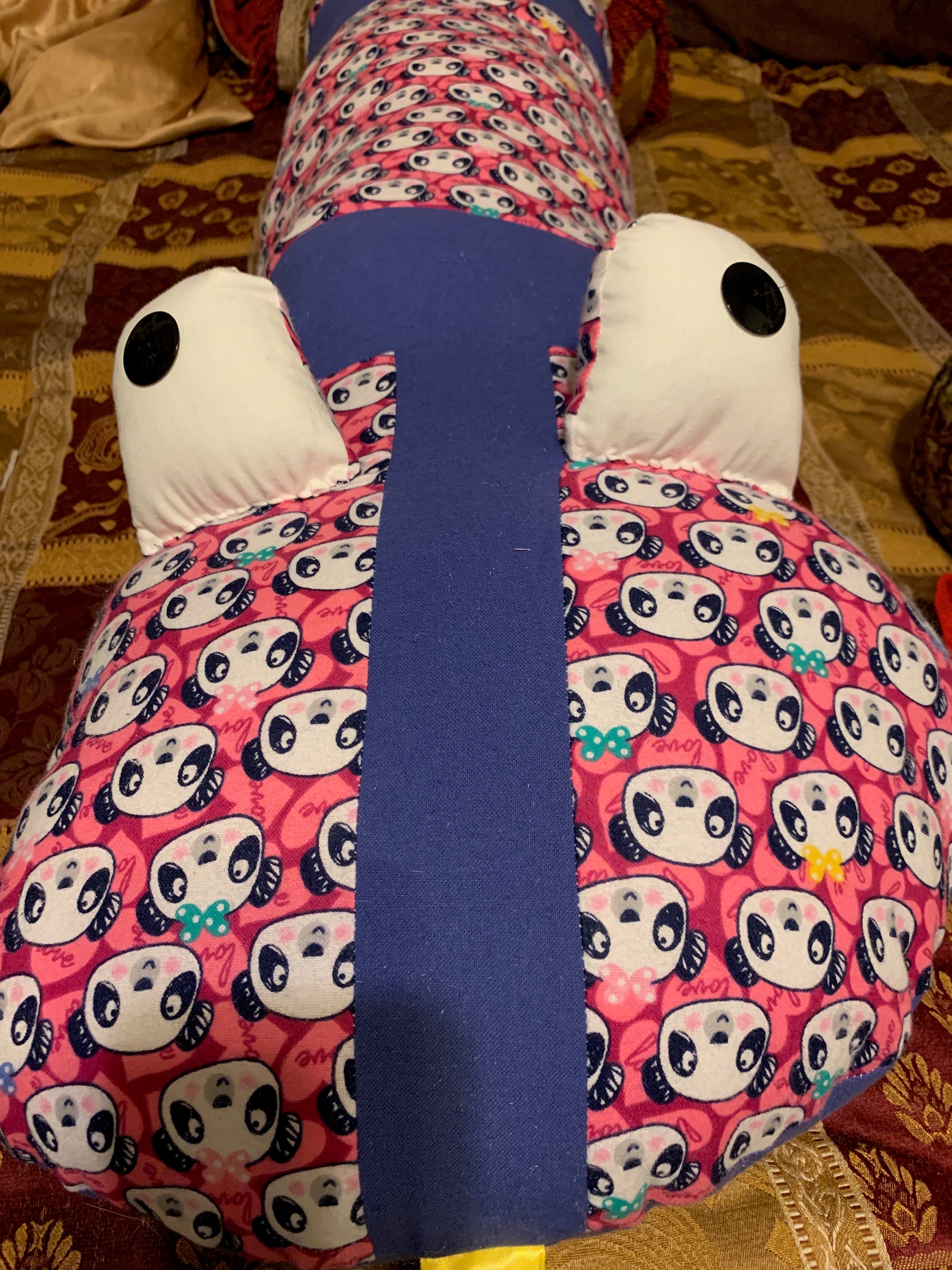 snake body pillow