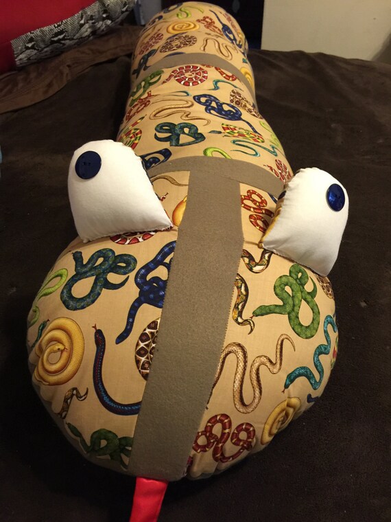snake body pillow