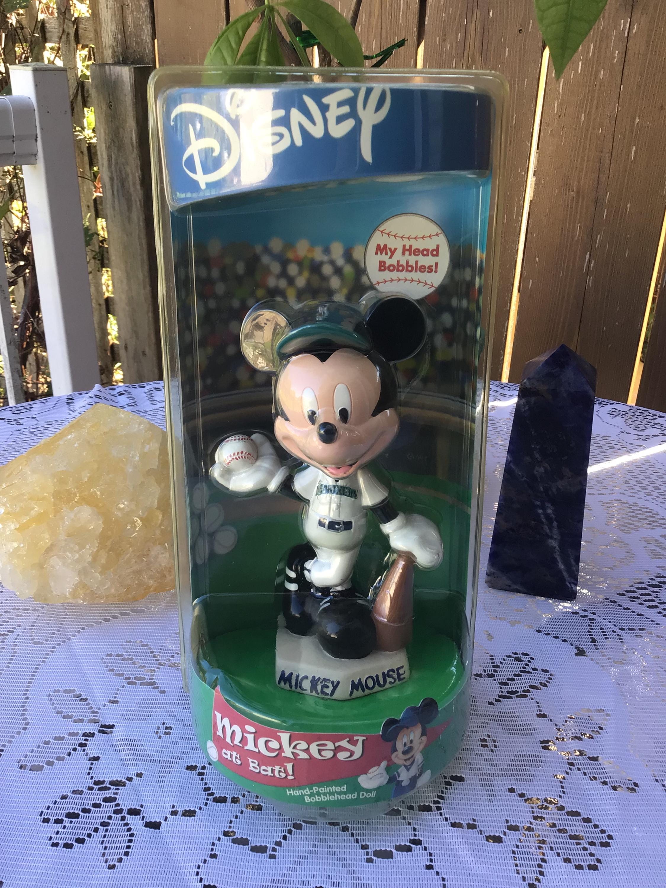 Baseball Mickey Mouse Bobble Head/ Mickey Mouse Collectible