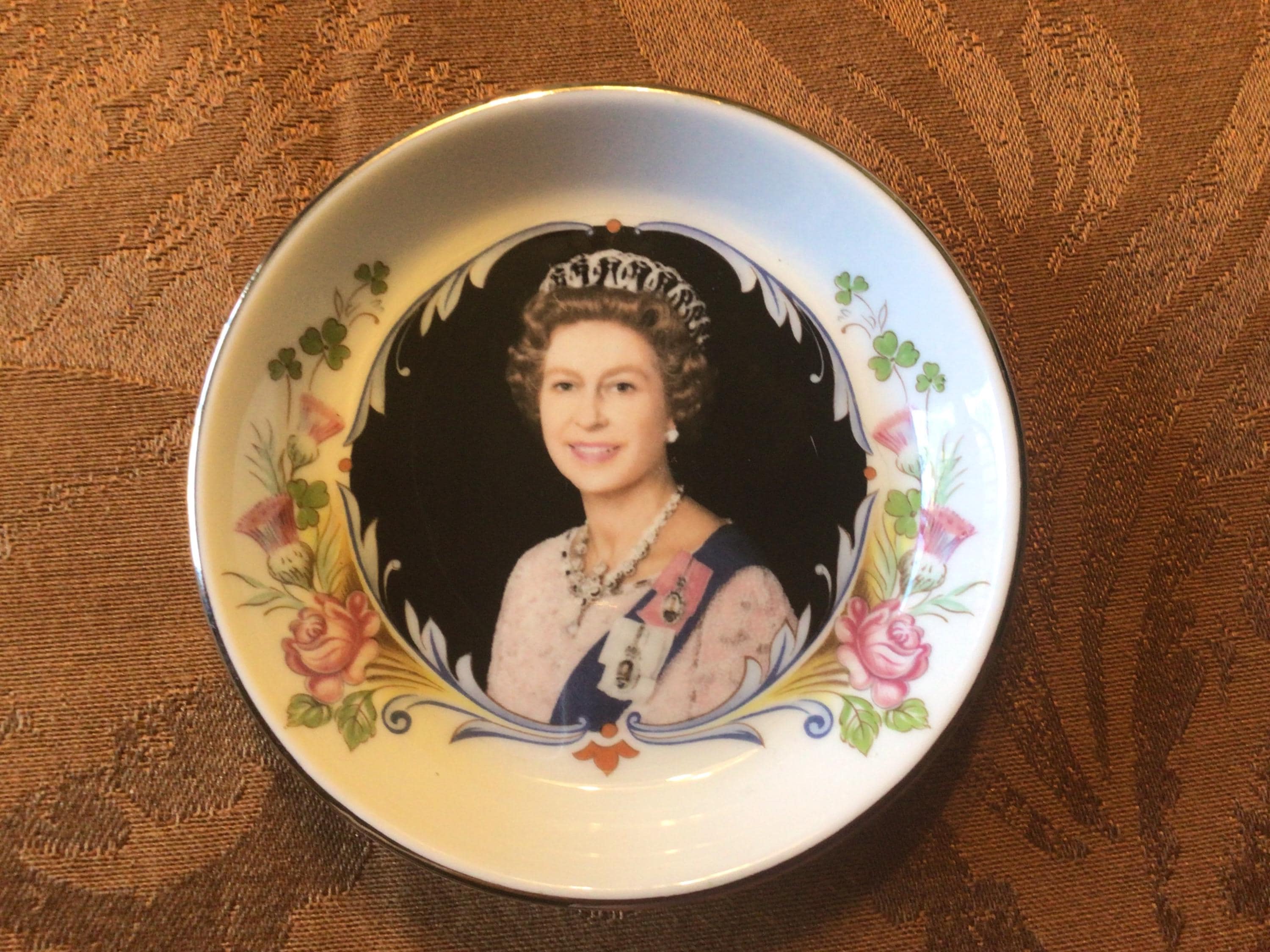 Queen Elizabeth Ii Silver Jubilee Plate 1952=1977 - Etsy