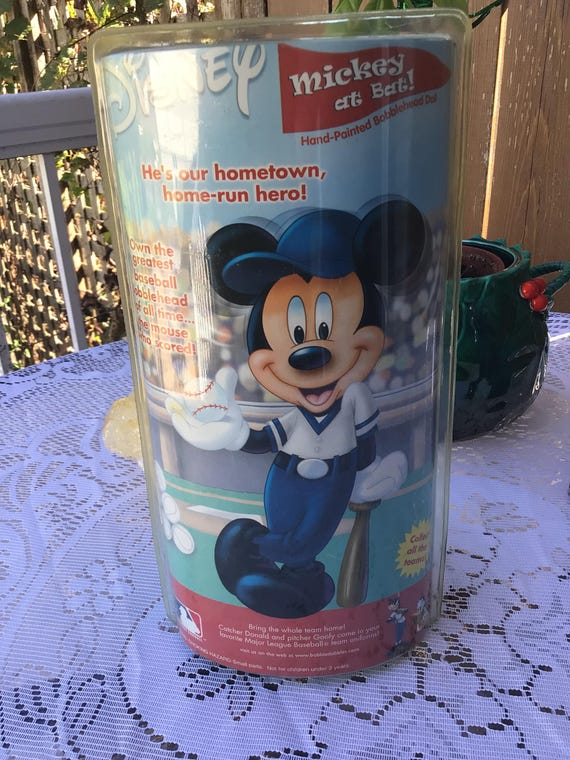 50s vintage top hat bobble head mickey mouse doll