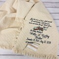Philippians 4:7 And The Peace Of God Personalized Memorial Throw