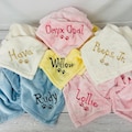 Personalized Soft Blanket for Pet | Blanket with Dogs Name | Blanket with Cats Name Custom Embroidered Blanket for Dog, Cat, with Paw Prints
