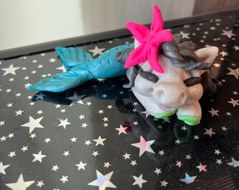 Donkey mermaid princesses
