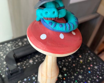 Witchy Halloween Mushroom Snake Pets