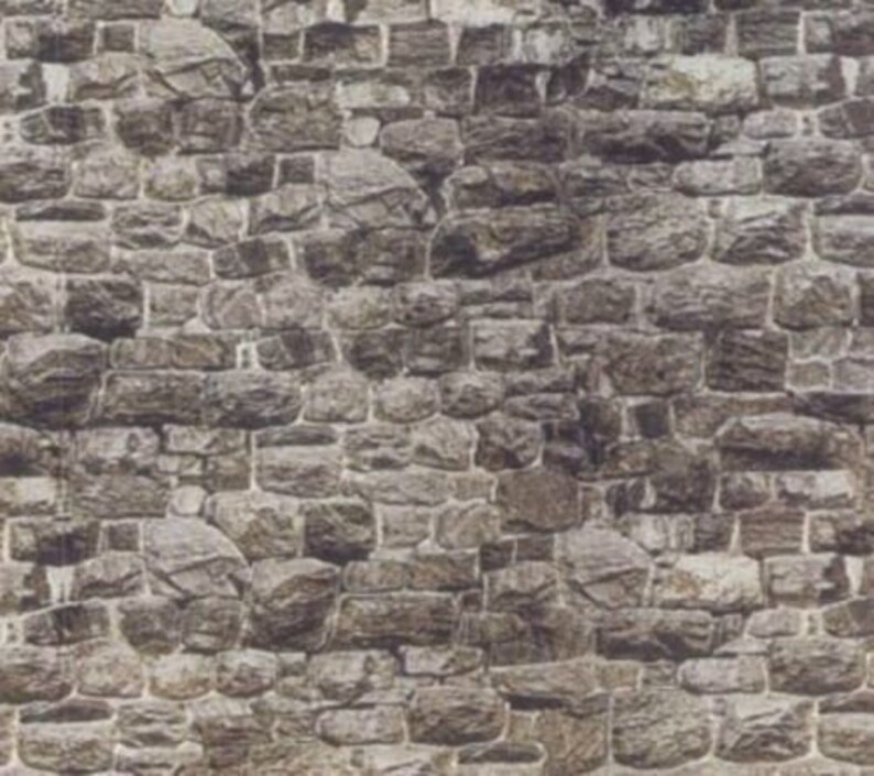 7 SHEETS BRICK stone wall 21x29cm N paper scale embossed BUMPY LANDSCAPE 7 SHEETS BRICK stone wall 21x29cm N paper scale embossed BUMPY LANDSCAPE